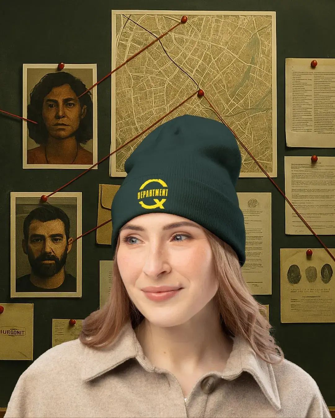 berretto dedicato alla serie di libri sulla Sezione Q di Jussi Adler-Olsen