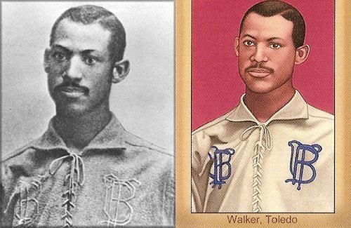 August 10, 1883 - Adrian “Cap” Anson refused to field his visiting Chicago White Stockings team in an exhibition baseball game if the Toledo Mud Hens included star catcher Moses Fleetwood Walker in their lineup. Chicago’s Captain Anson, said he wouldn’t share the diamond with a non-white player. After more than an hour’s delay, Charlie Morton, the Toledo manager, insisted that if Chicago forfeited the game, it would also lose its share of the gate receipts; Anson relented.