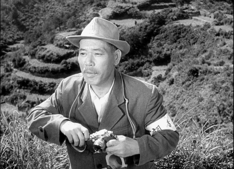 Japanese actor Takeshi Shimura as Professor Kyohei Yamane in Ishirō Honda's original Godzilla from 1954.