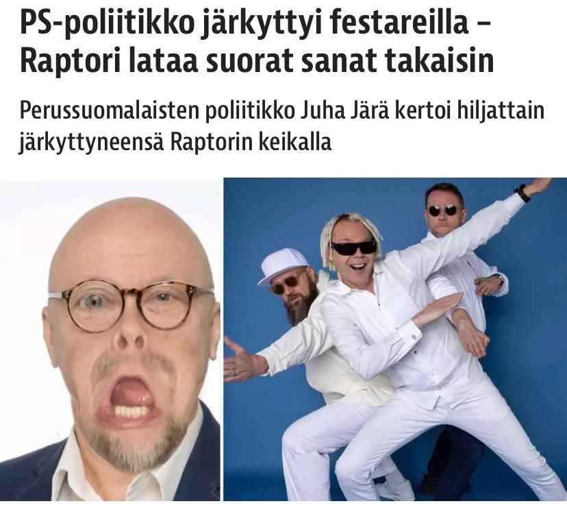 Juha Järä pöyristyy pyörryksiin.