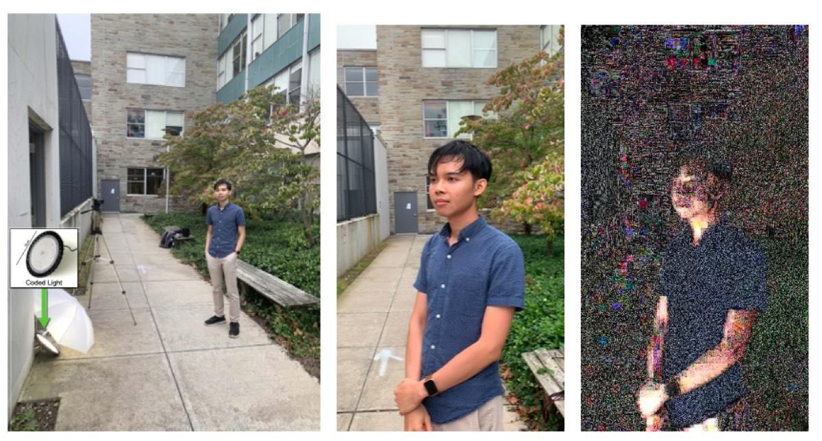 Due scienziati della Cornell University nascondono codici segreti nella luce per smascherare video falsi e deepfake. Le luci tremolanti che non riuscite a vedere diventano detective invisibili contro ogni manipolazione. Le truffe con deepfake sono aumentate enormemente, ma questa tecnologia potrebbe cambiare tutto.