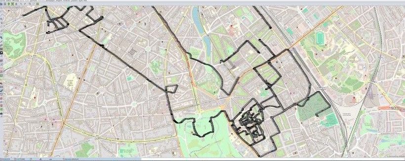 carte des photos autour de l'ULB