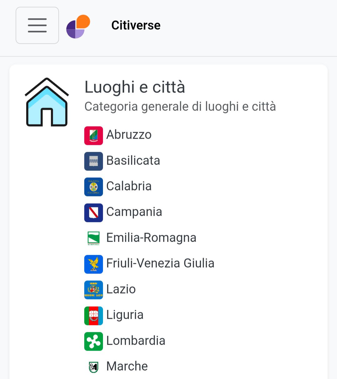 Alcune schermate di esempio del nostro forum