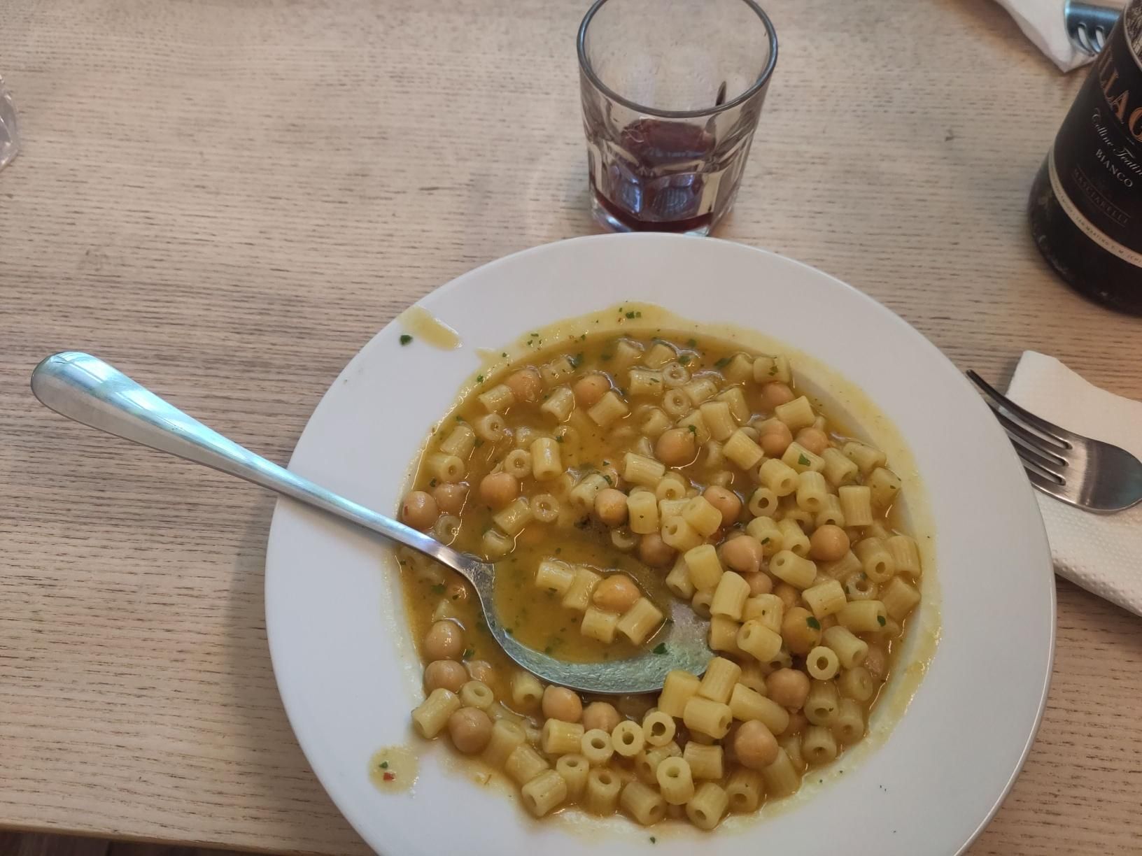 la pasta e ceci di cui sopra