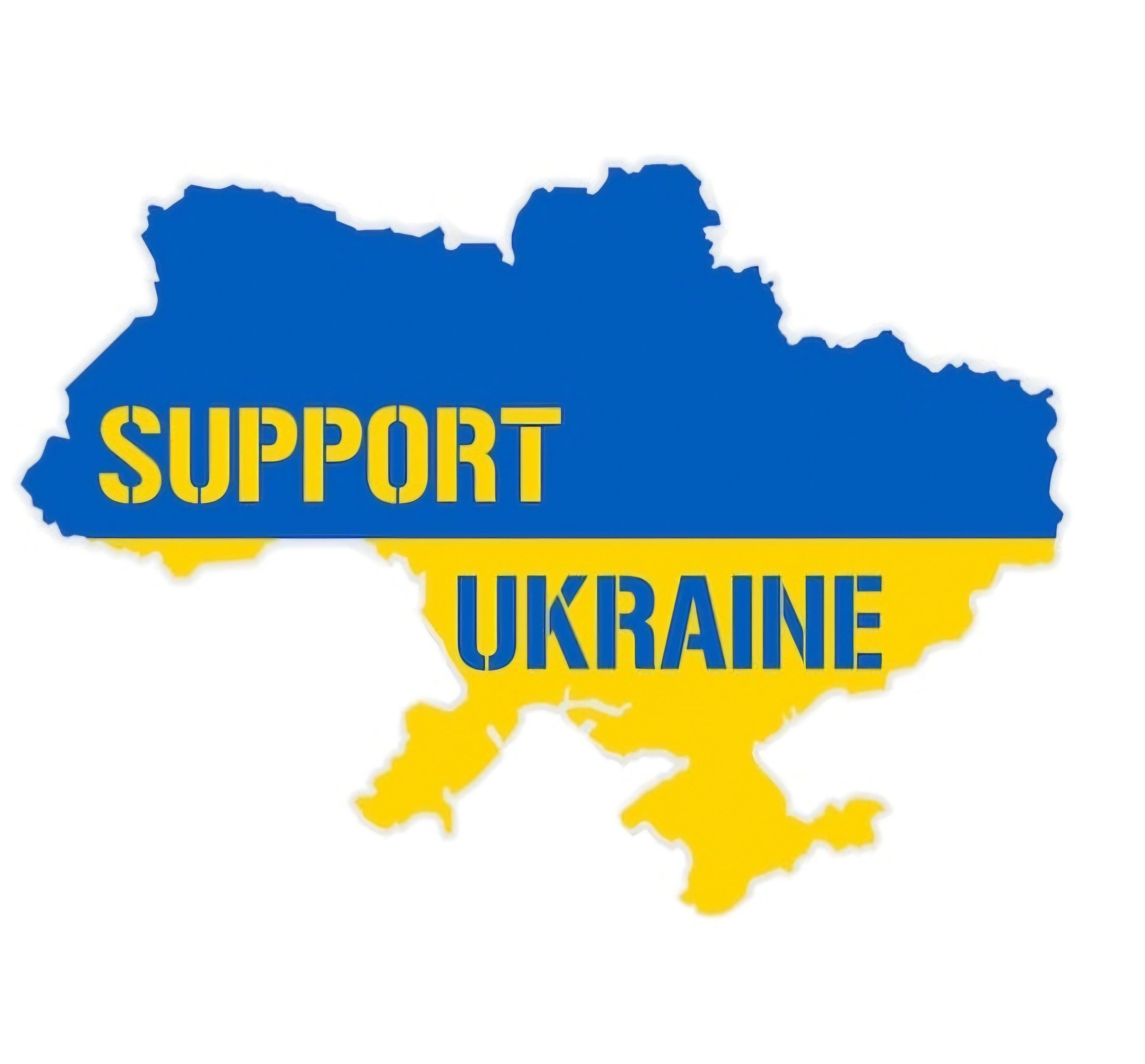The free and independent nation of Ukraine. The picture of Ukraine in blue and gold with the words "Support Ukraine"

#GlorytoUkraine #ArmUkraine