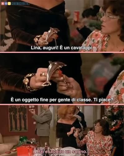 Scena del cavatappi di "Parenti serpenti"