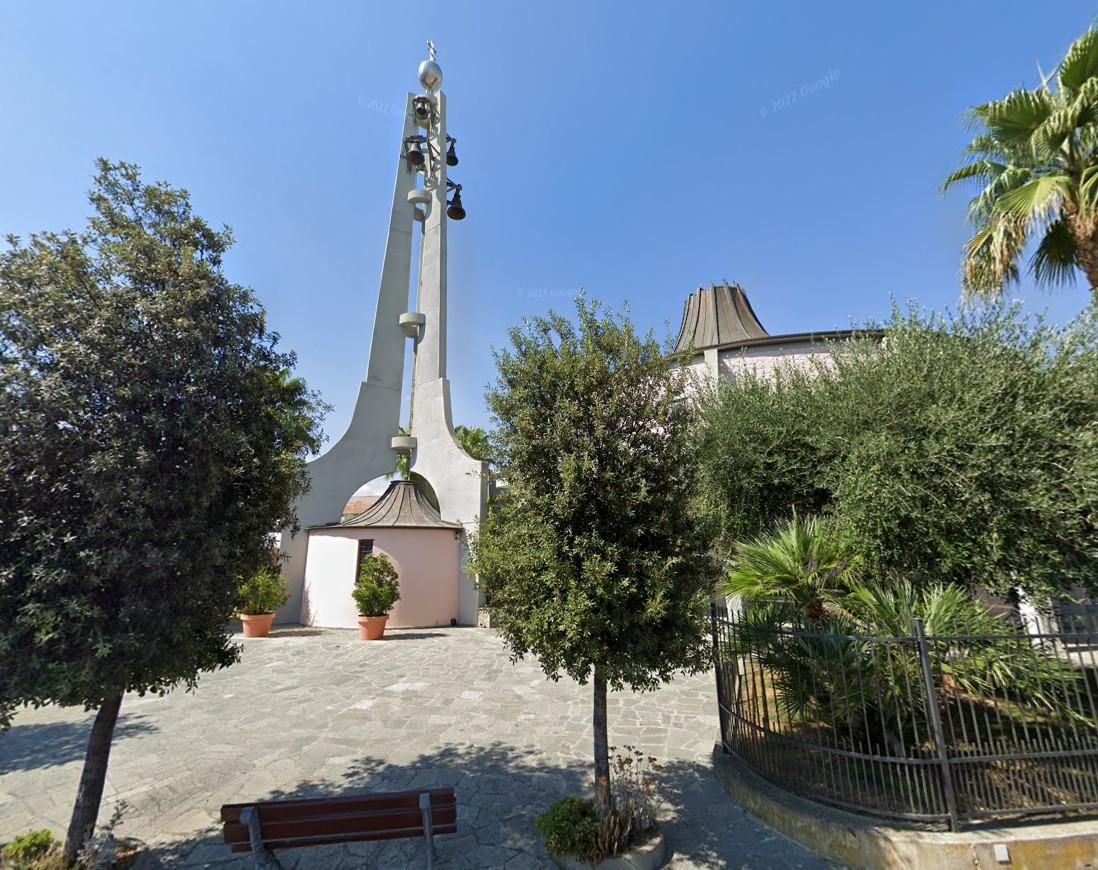 Madonna dello Spiedin Gesù (detta anche Nostra Signora del BBQ) a Imperia Oneglia.