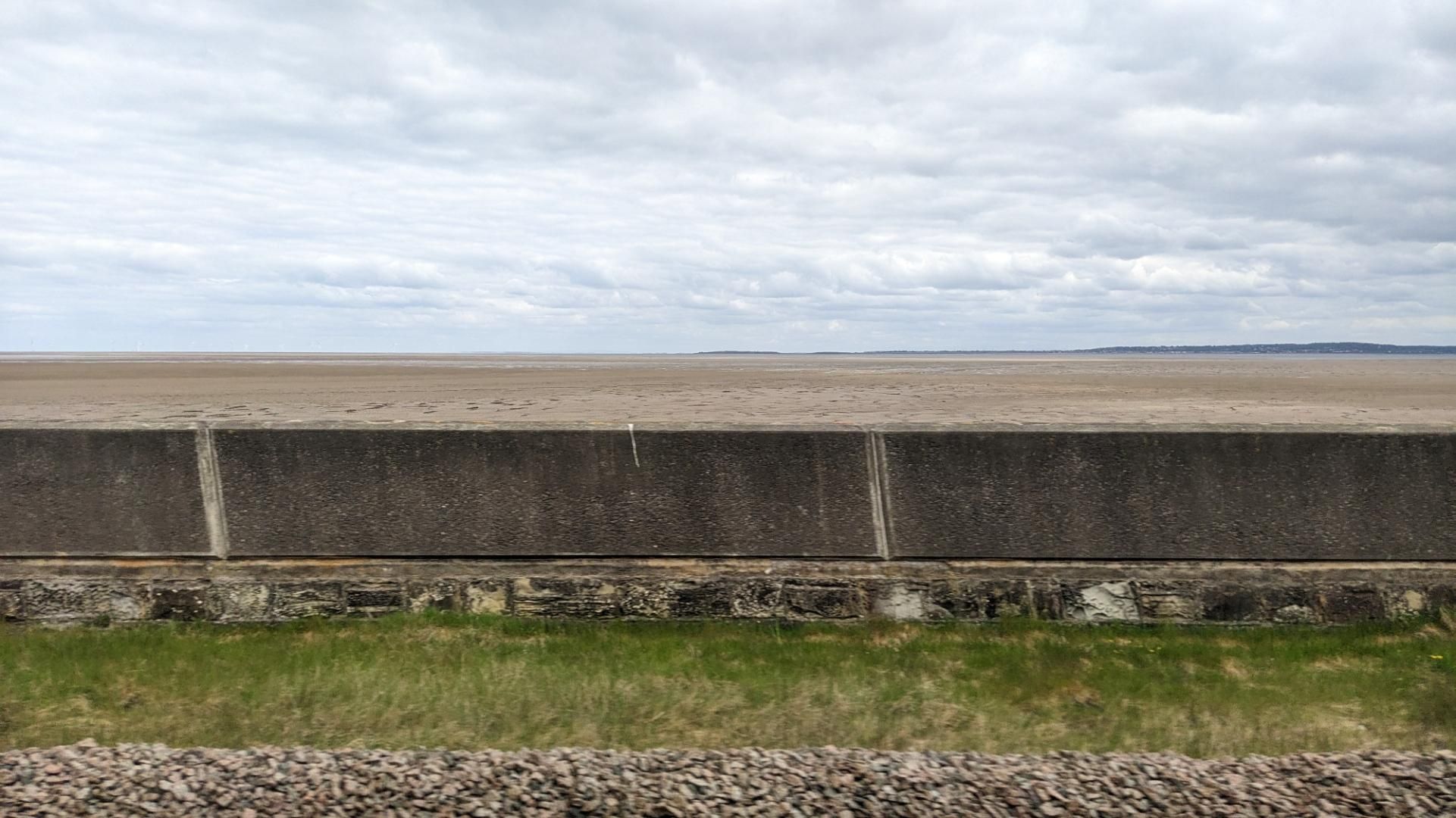 Along the welsh coastline