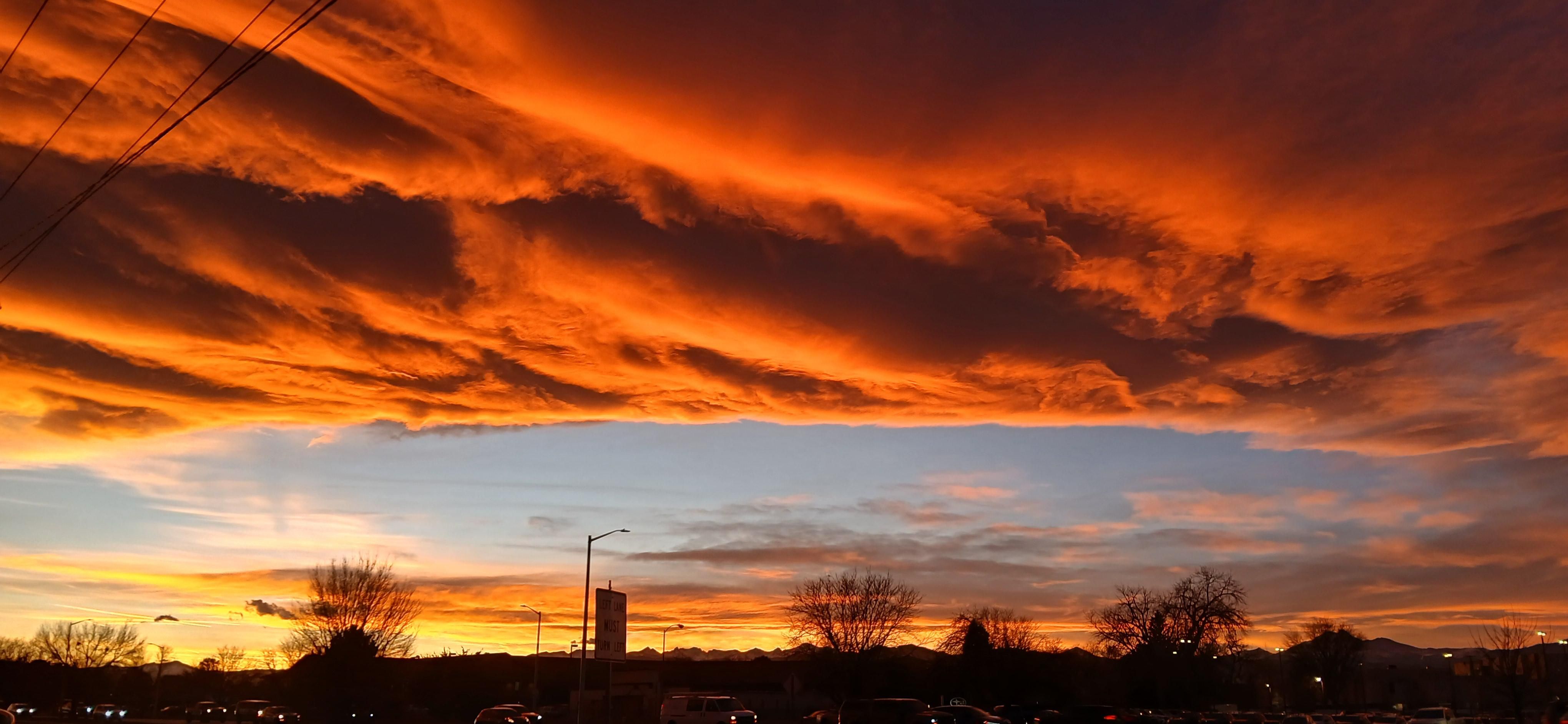 Big ass orange sunset 