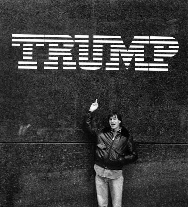 Steve Jobs giving a Trump sign in the style of IBM the finger. https://www.manton.org/2025/01/04/what-would-steve-jobs-do.html