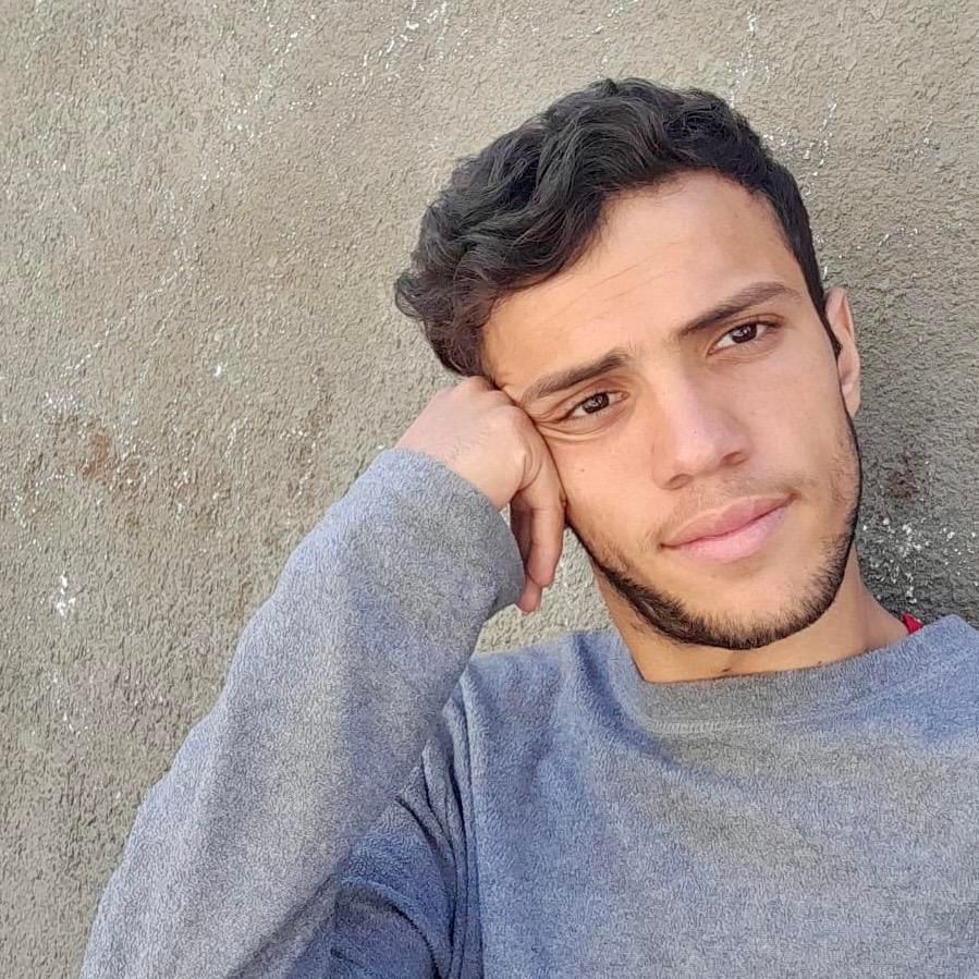 Khaled Zeyada, 21 years old, from Rafah, Gaza Strip, Palestine