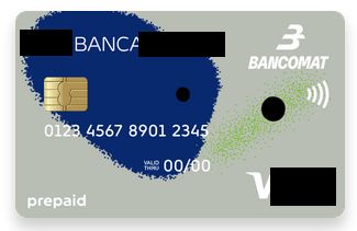 immagine di una carta prepagata