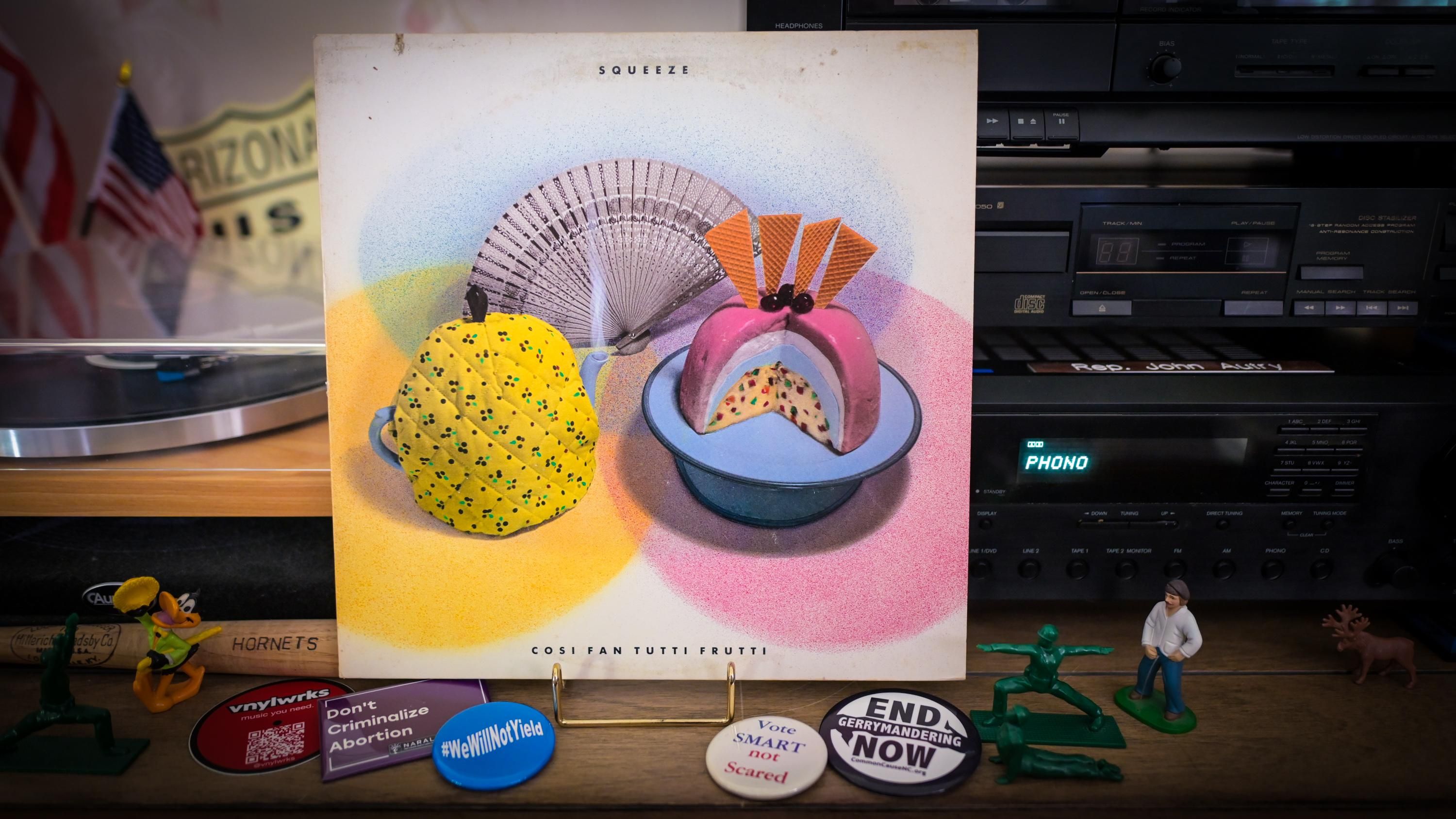 "Cosi Fan Tutti Frutti" by Squeeze released in August 1985.