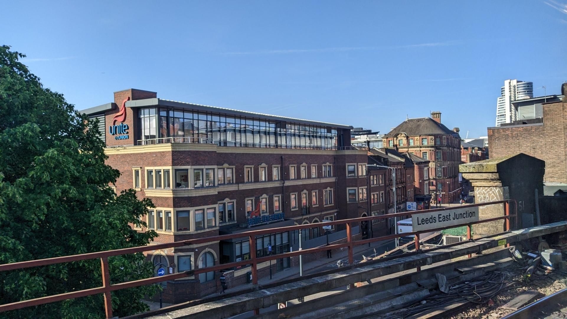 Passing Leeds East Junction