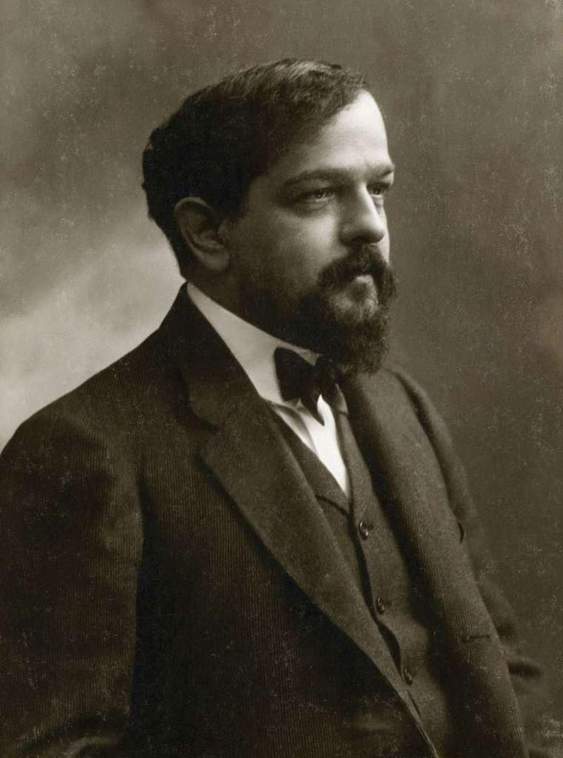 Photograph of Claude Debussy (1908)