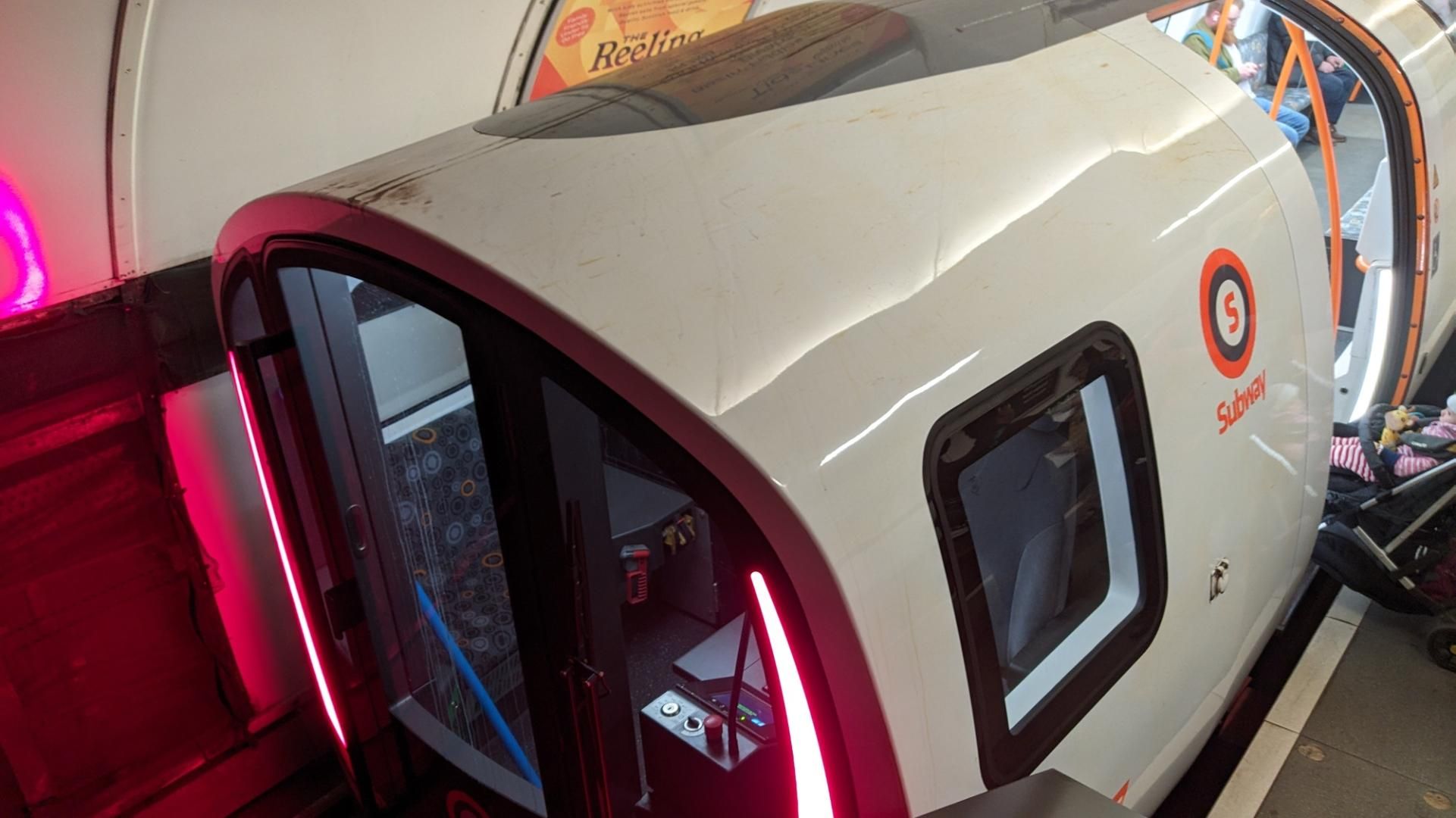 Front of the very round carriage