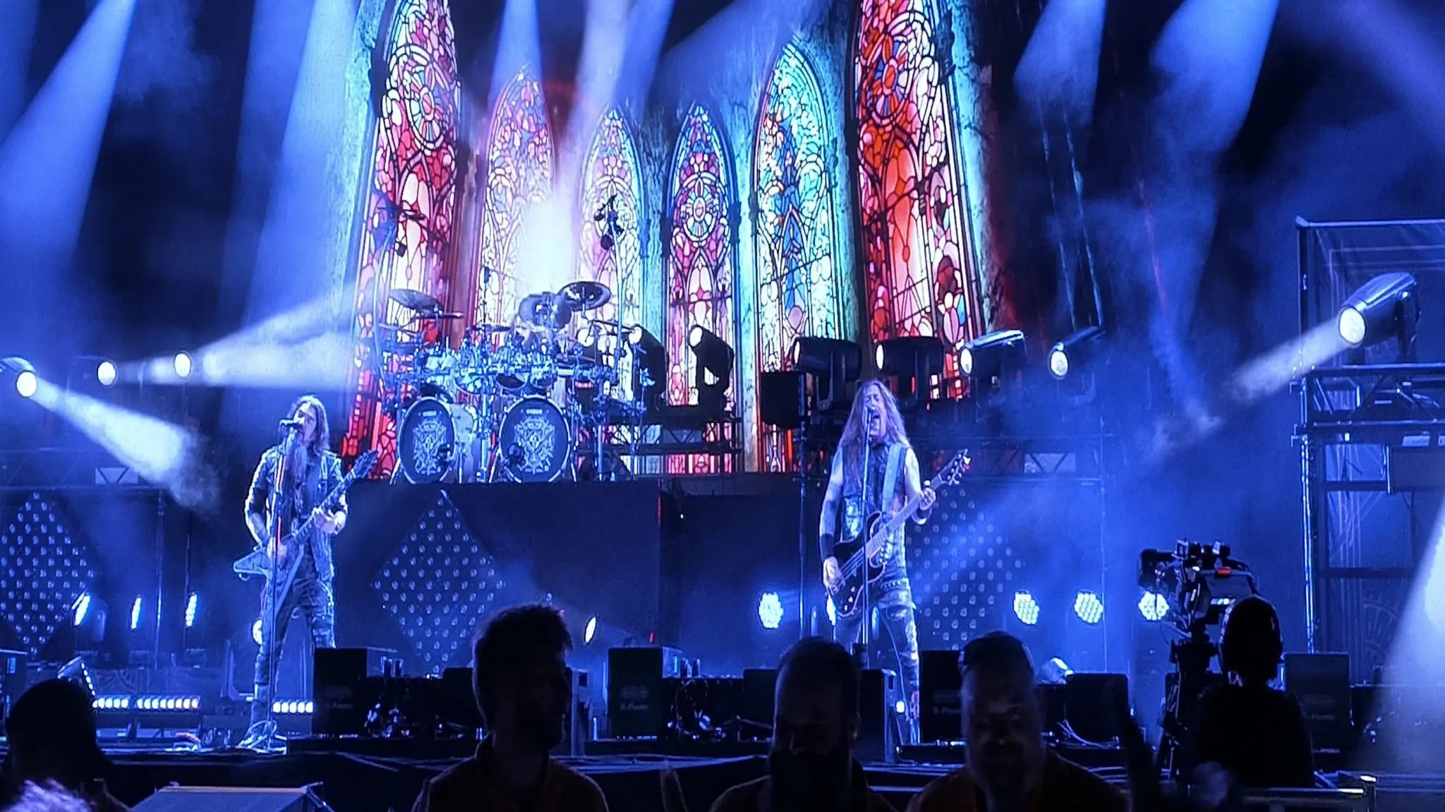 Machine Fucking Head in a cathedral of sound and worship on the main stage of Bloodstock