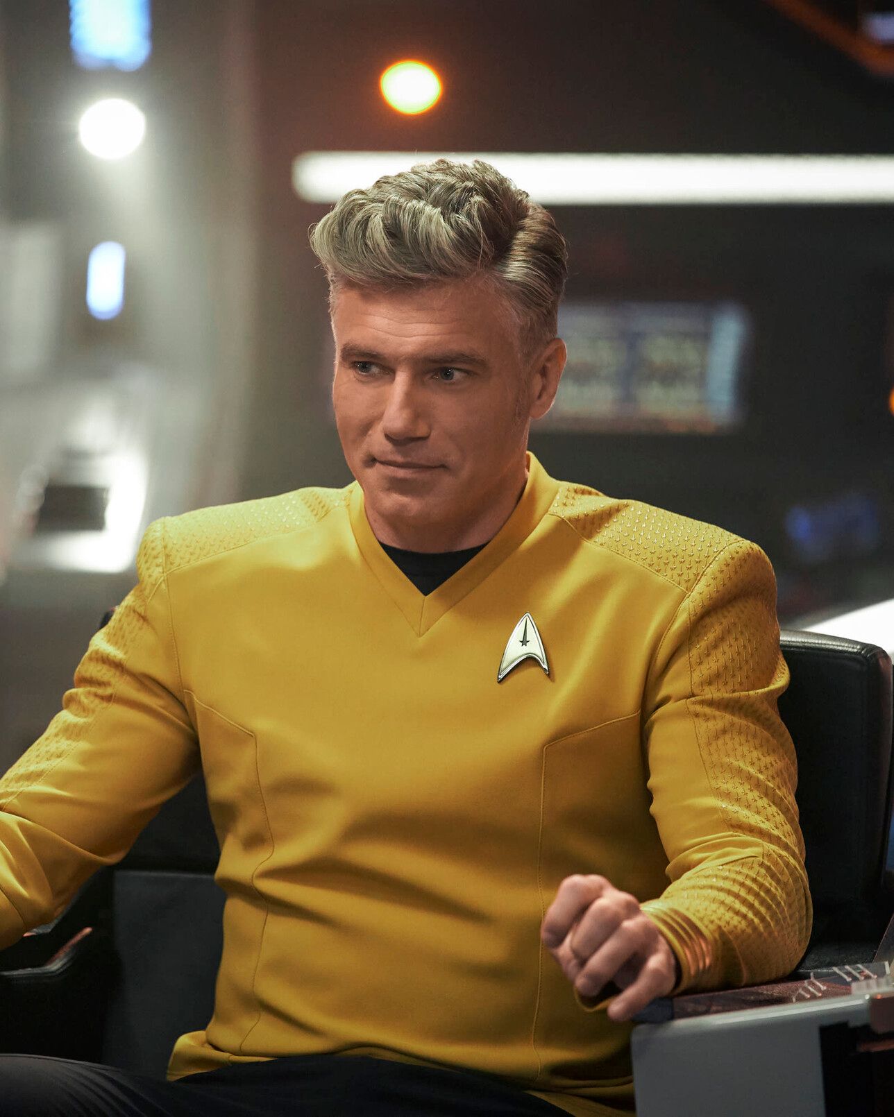 Anson Mount as Captain Pike