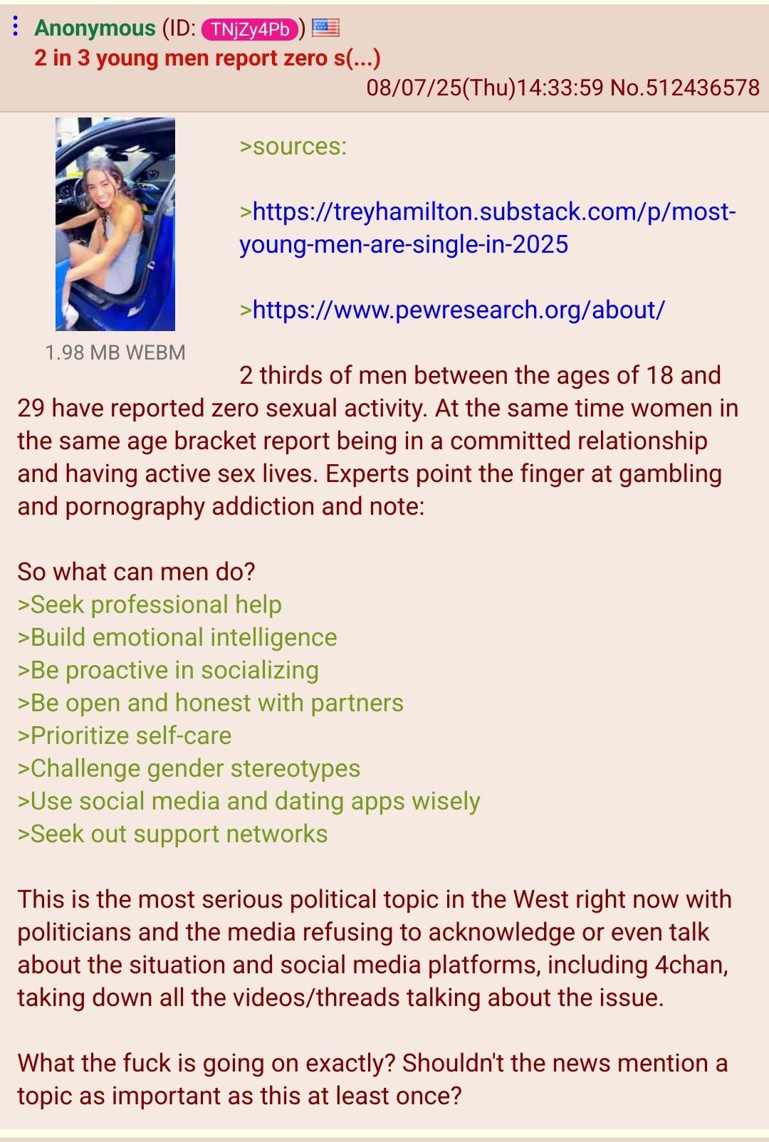 Source: https://treyhamilton.substack.com/p/most-young-men-are-single-in-2025