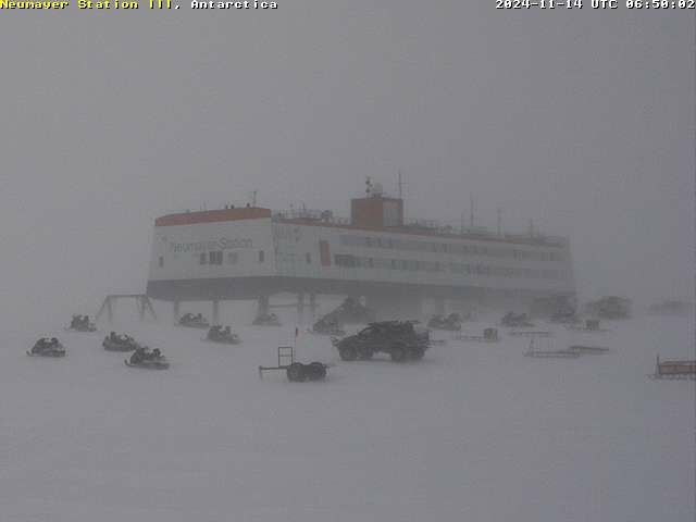 View from the Neumayer Station III.