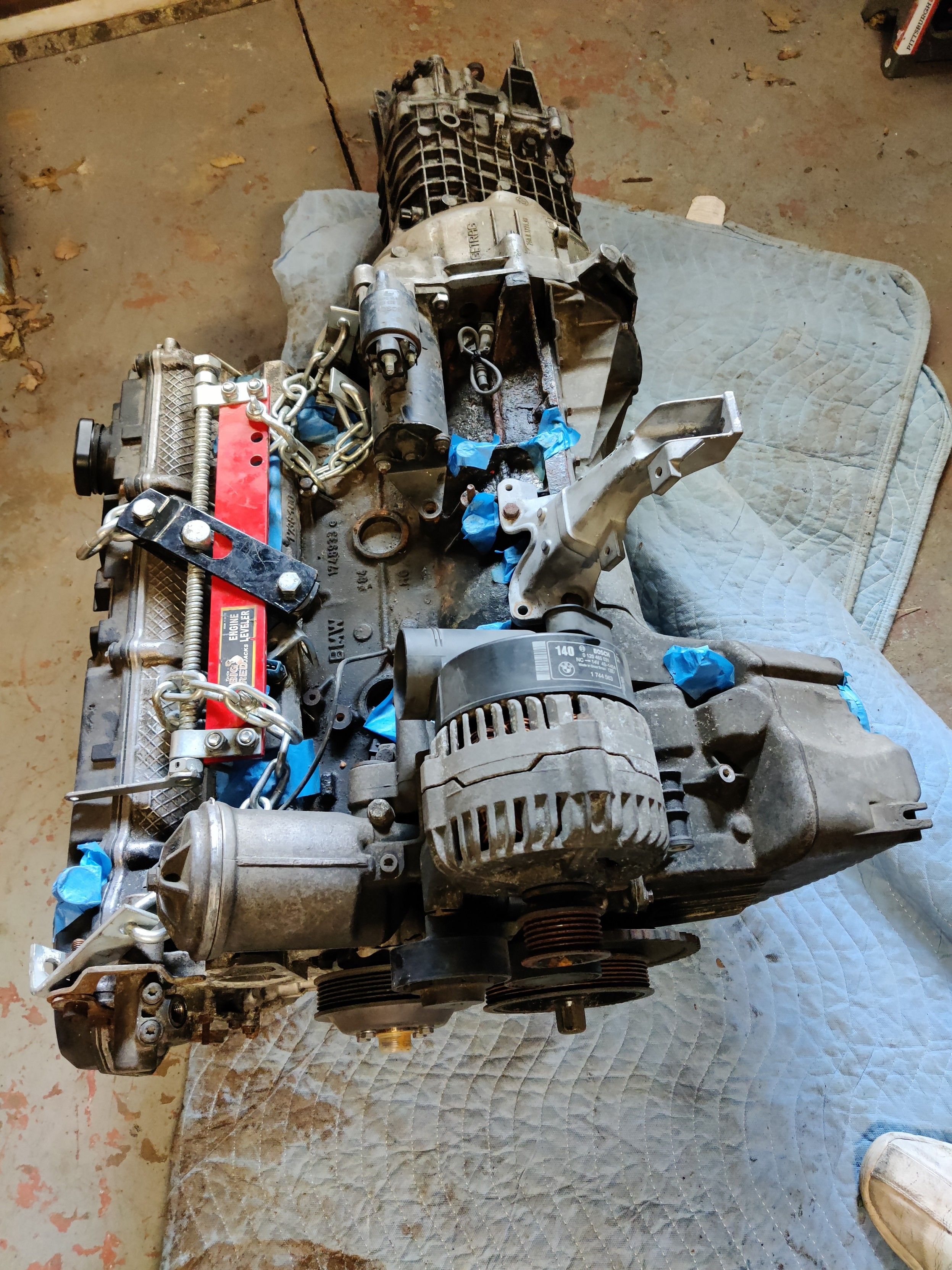 BMW S50B52 Eurospec, with Getrag 5 speed.