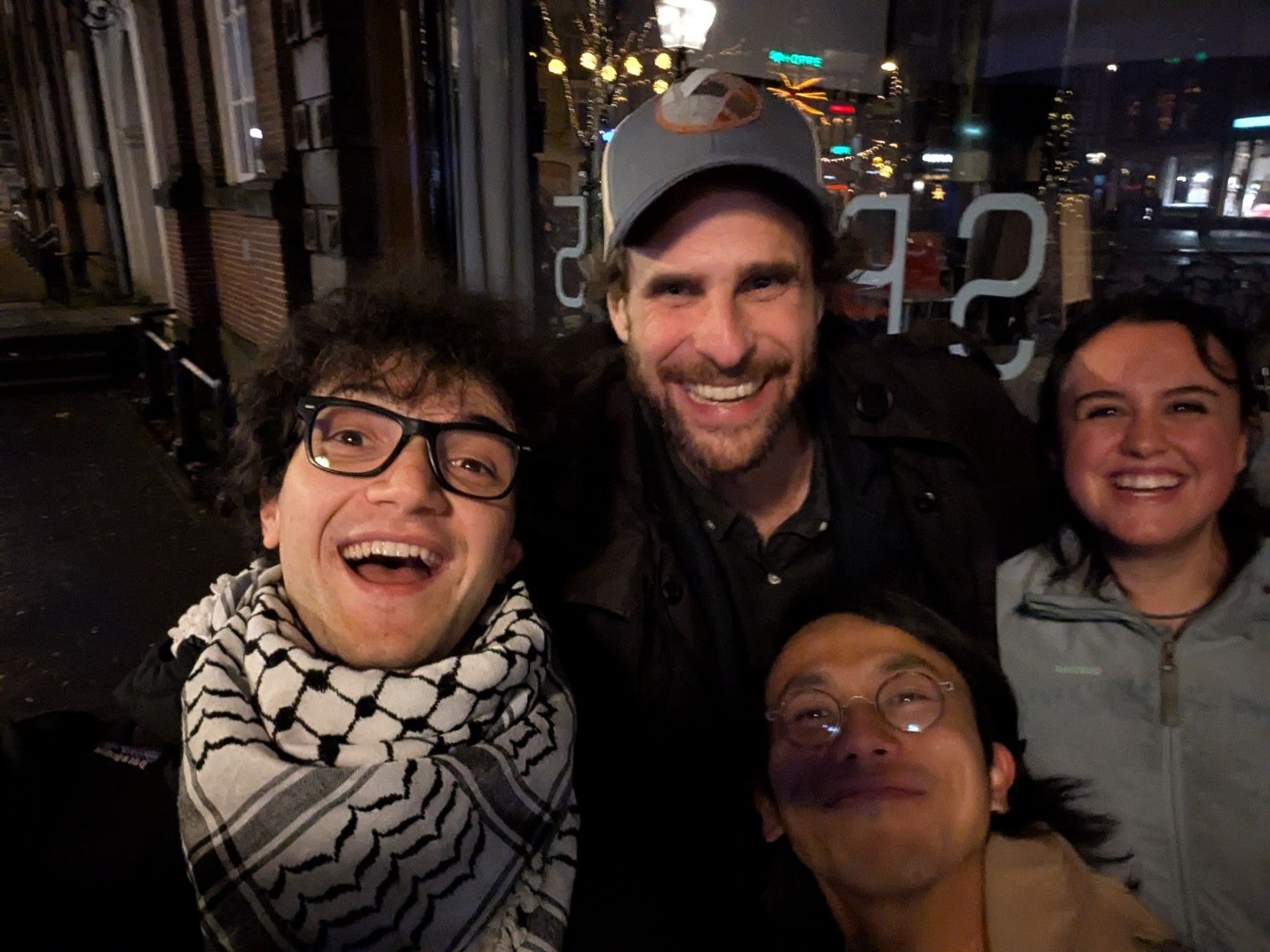 Selfie with John, Holly and Rodrigo