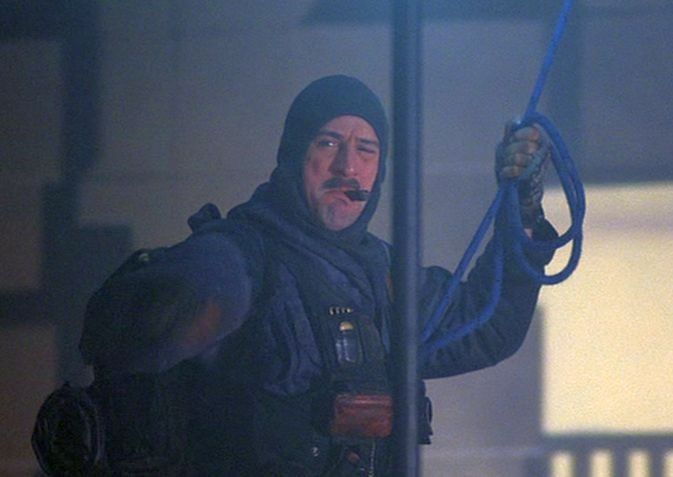 Robert DeNiro as Archibald Tuttle in the film "Brazil."