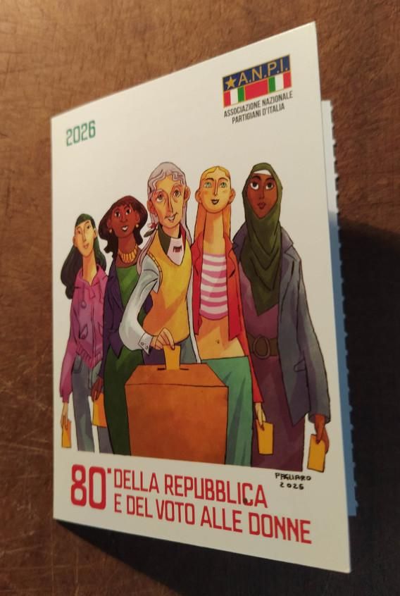 A.N.P.I. 2026
80° DELLA REPUBBLICA E DEL VOTO ALLE DONNE

Disegno di Alberto Pagliaro