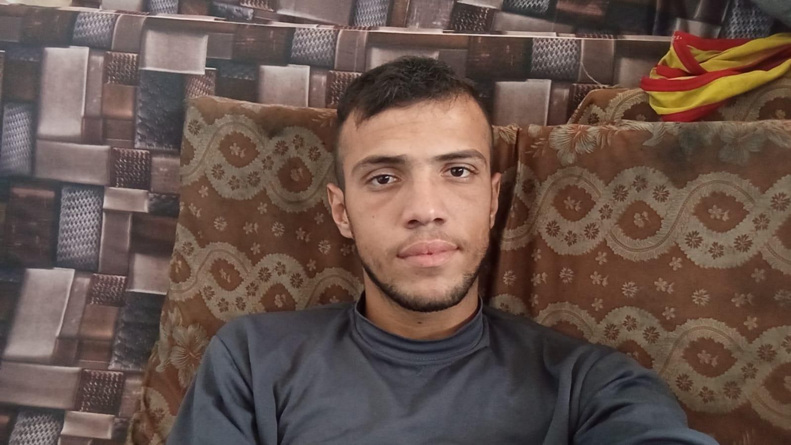Khaled Zeyada, 21 years old, from Rafah, Gaza Strip, Palestine