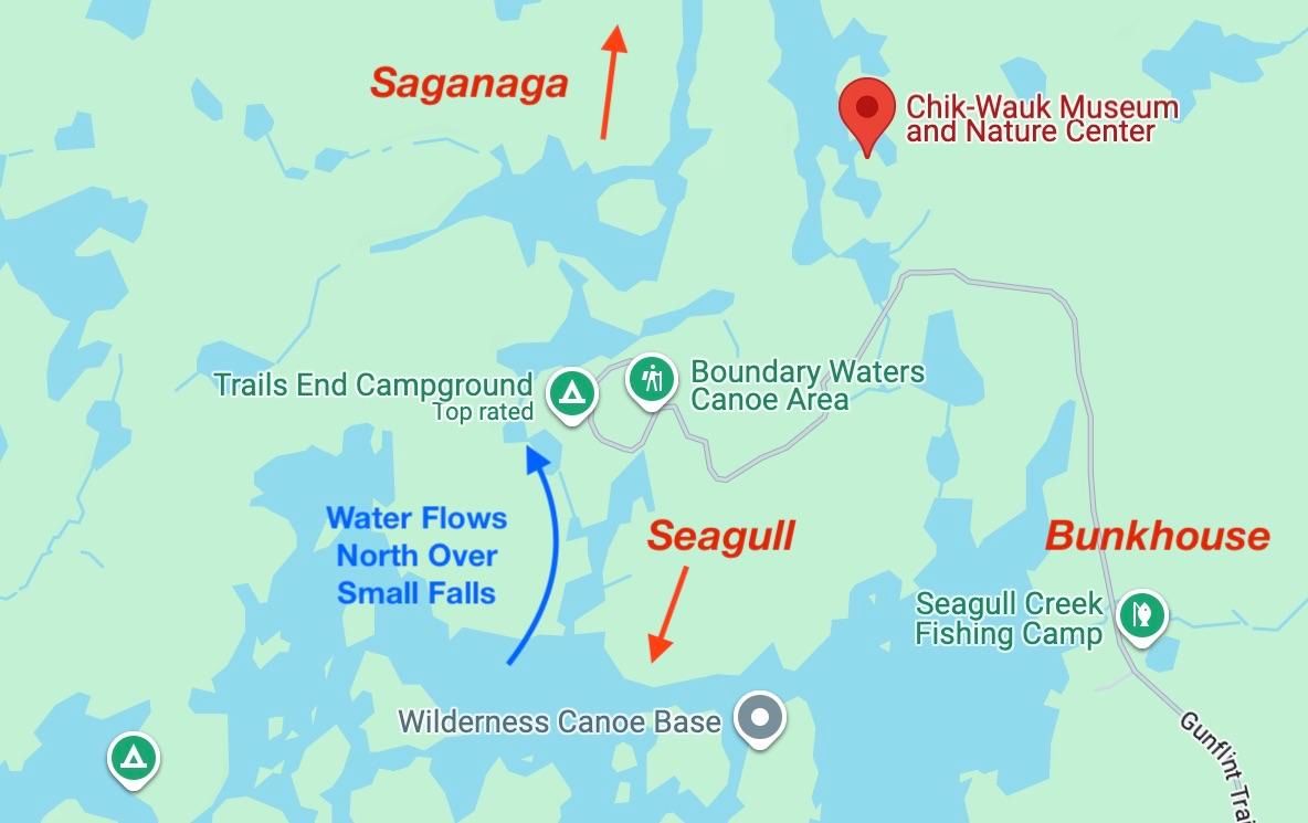 Area Map (from Google with annotations)