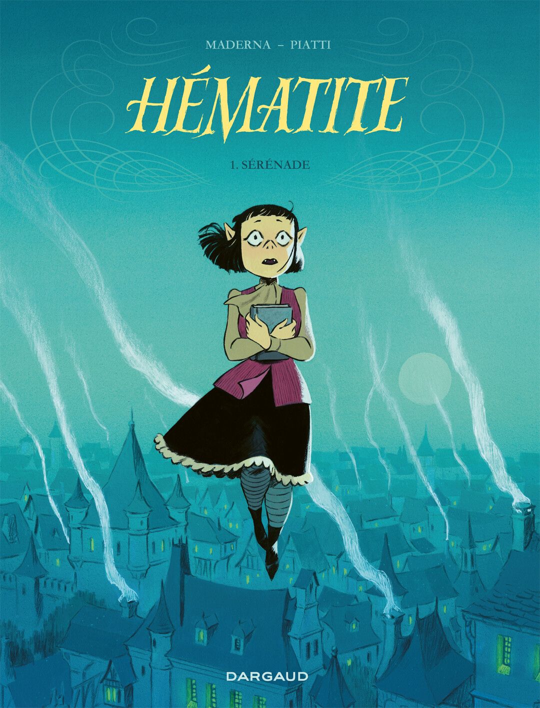 Cover of comic Hématite by V. Maderna & F. Piatti published by Dargaud.