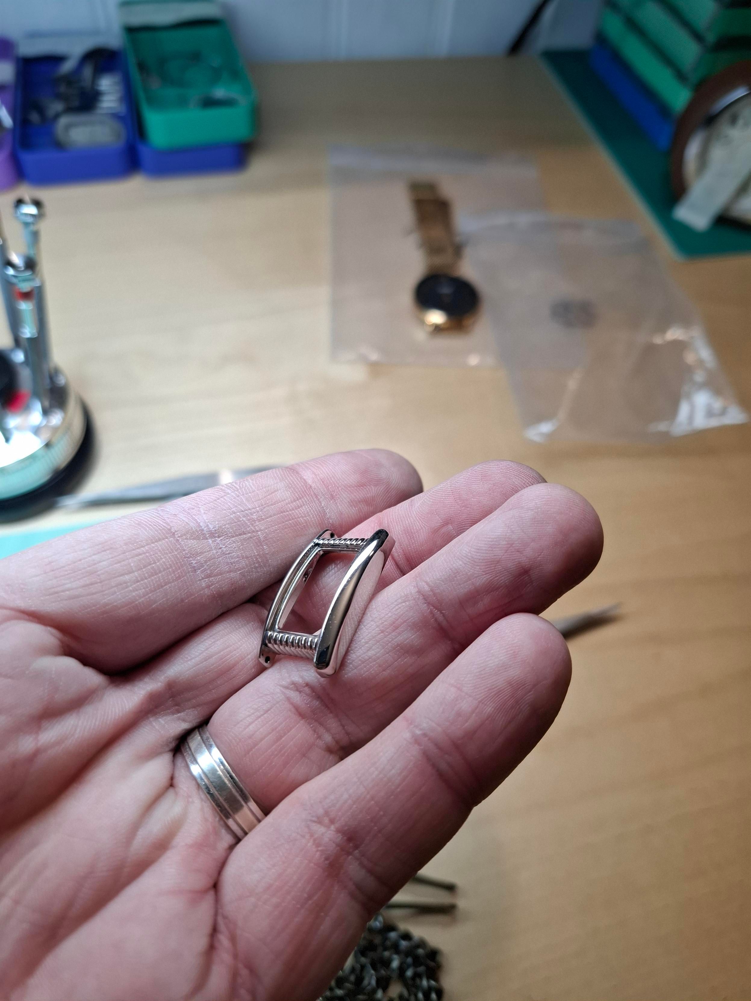 Boitier totalement recouvert de nickel