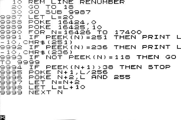 BASIC program on a similar microcomputer