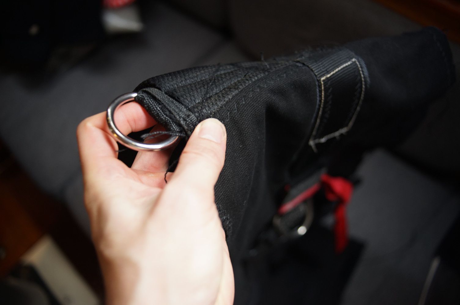 Everything is re-enforced with webbing.