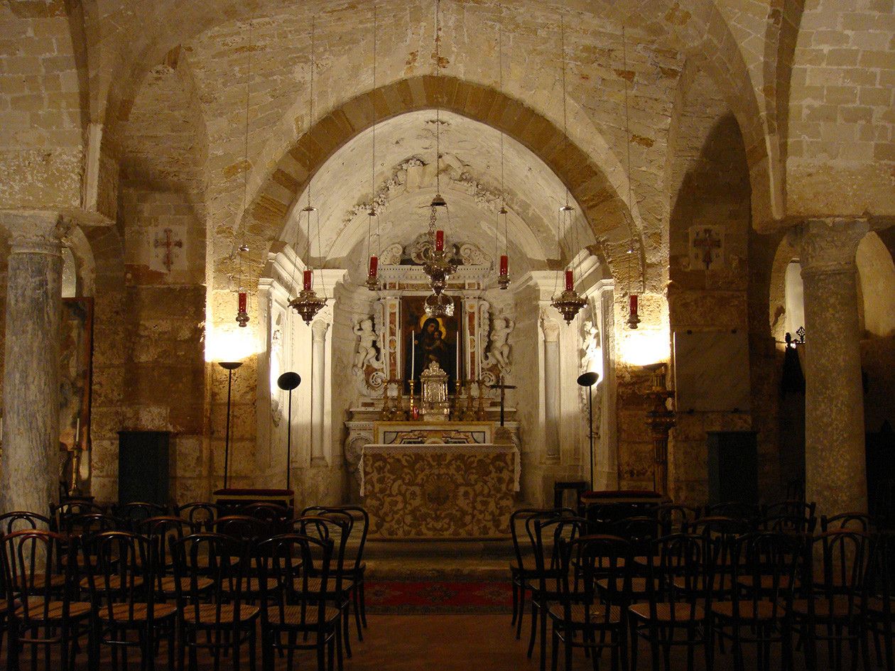 La Chiesa inferiore della Cappella Palatina di Palermo