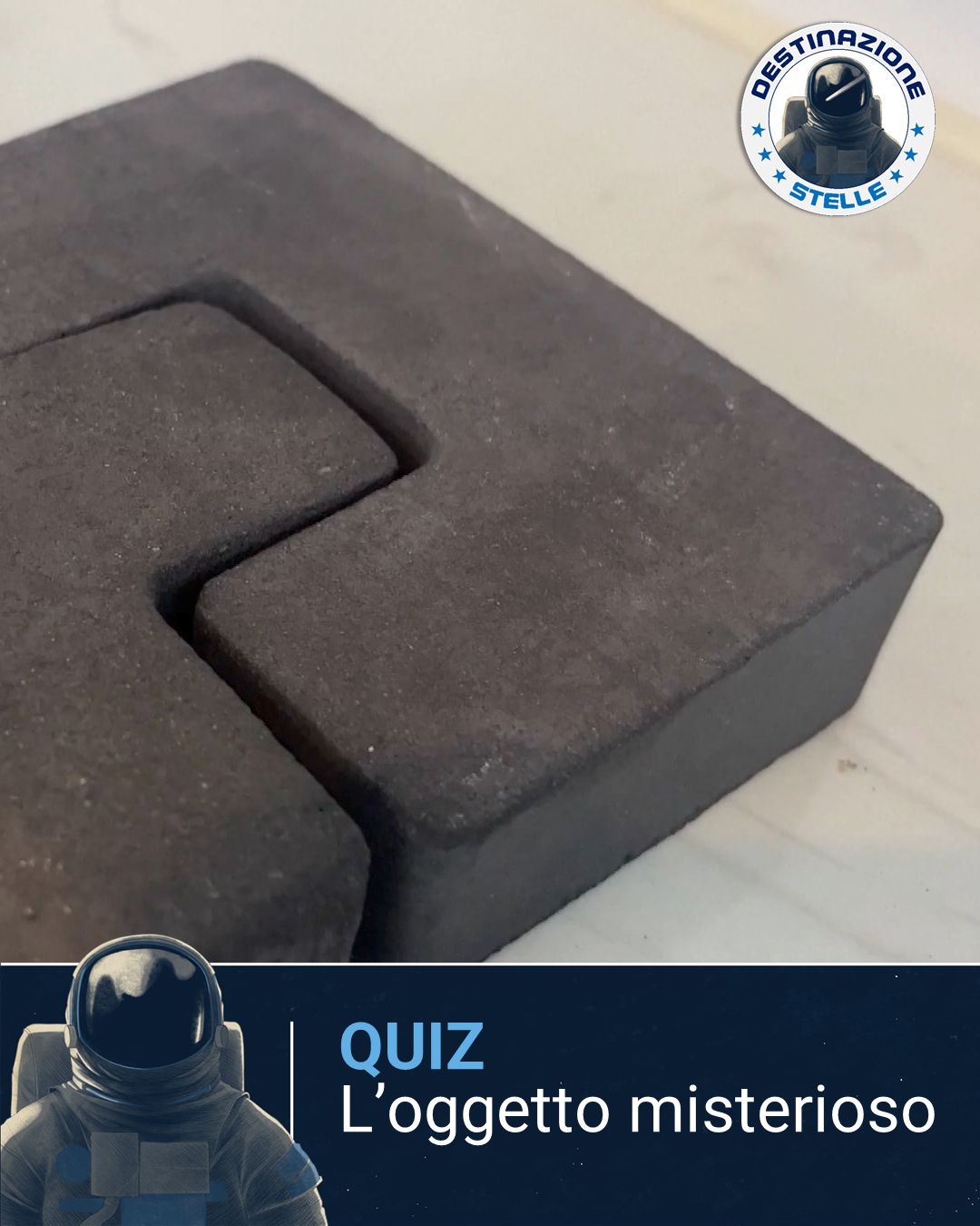 Fotografia dell'oggetto misterioso