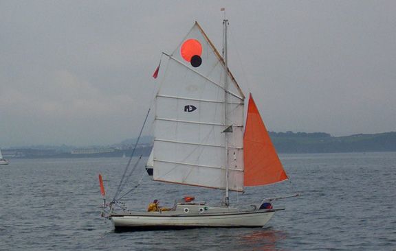 Roger Taylor aboard Mingming I.