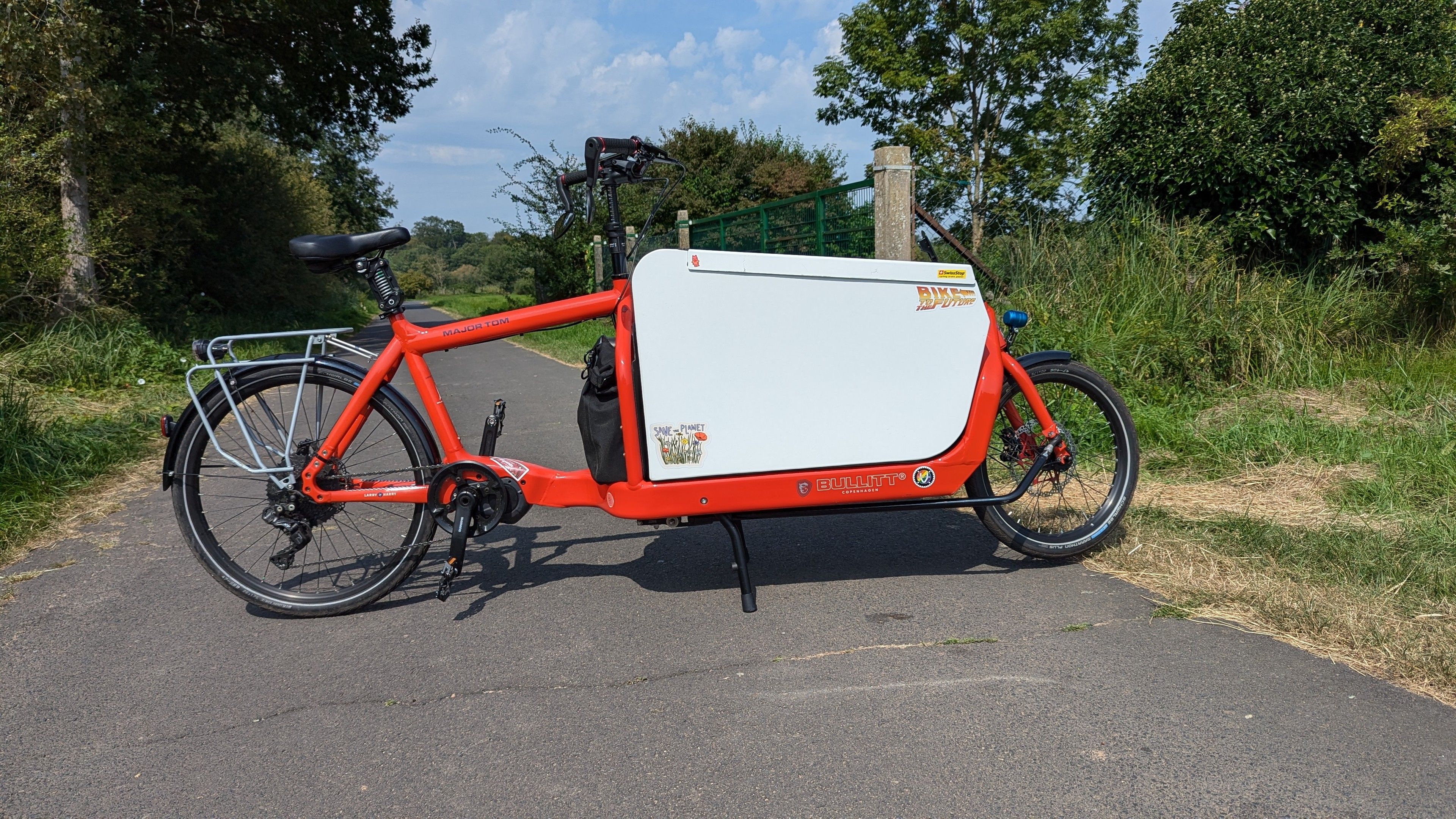 Lastenrad rechte seite