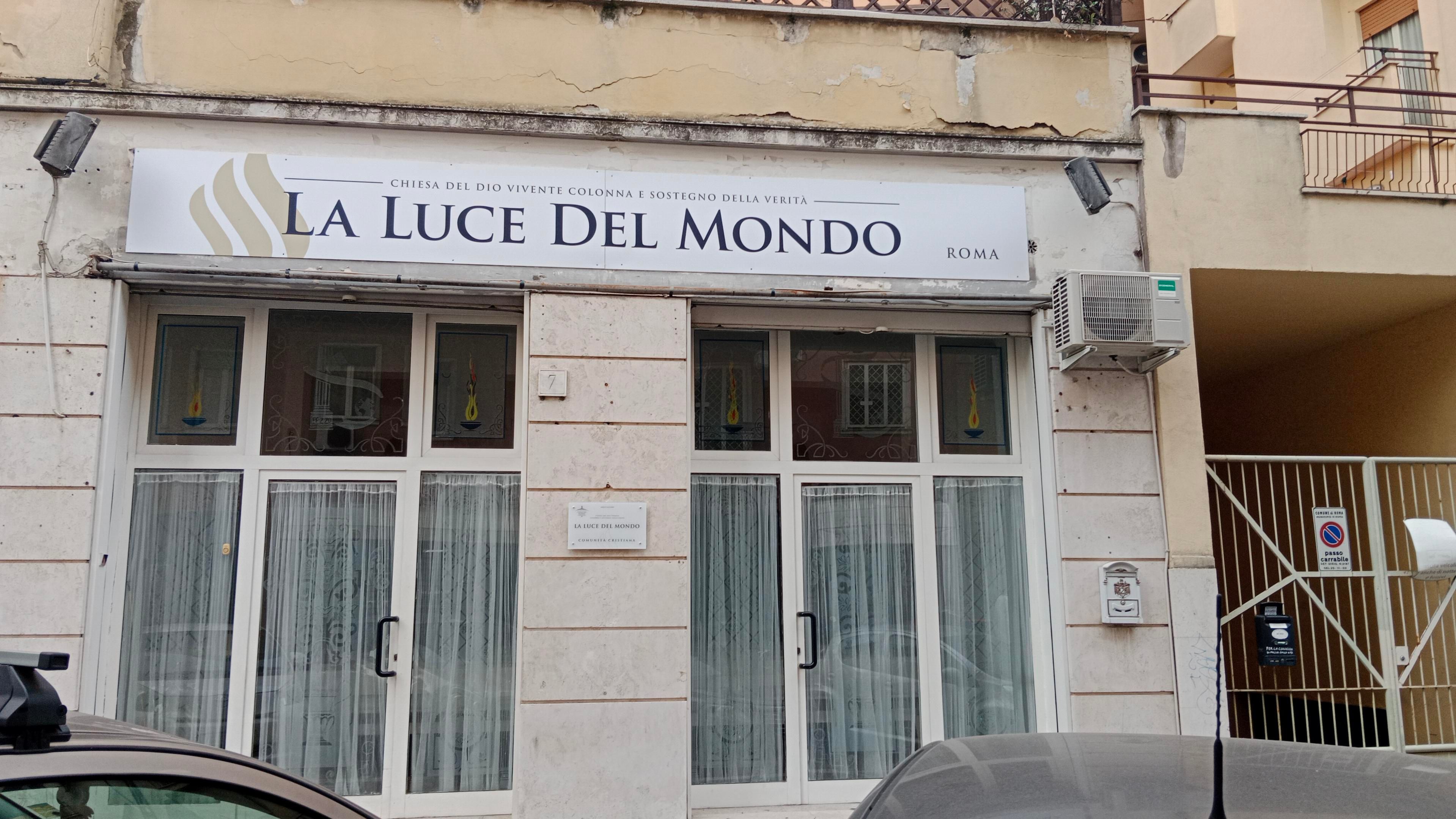 Chiesa del dio vivente colonna e sostegno della verità La luce del mondo, Roma