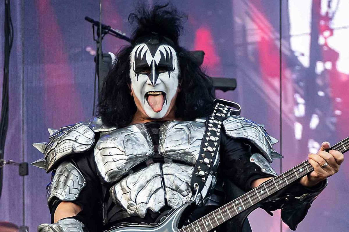 Gene Simmons (as his character from KISS)