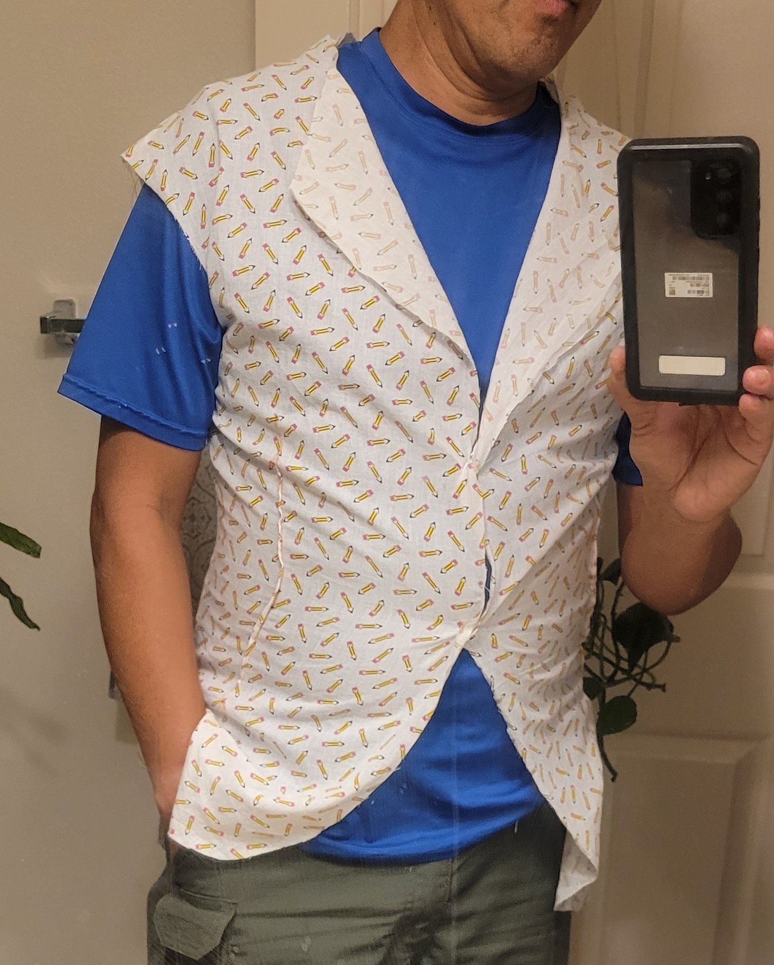 Another view. Near bursting st the seams