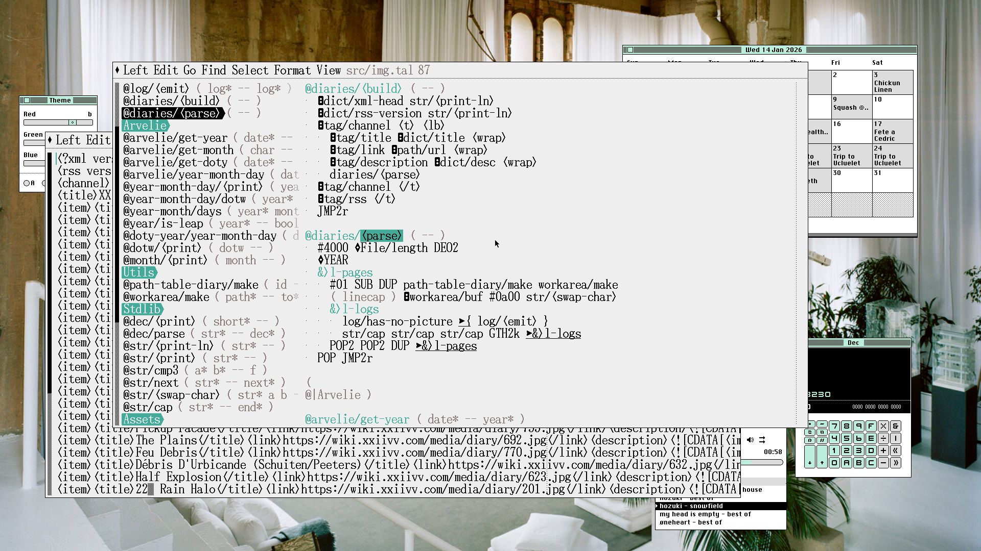 The generator source code.