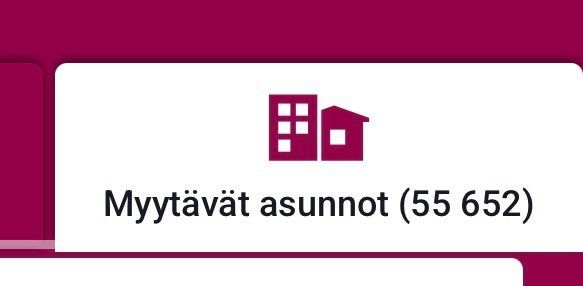 Myytävät asunnot (55 652).