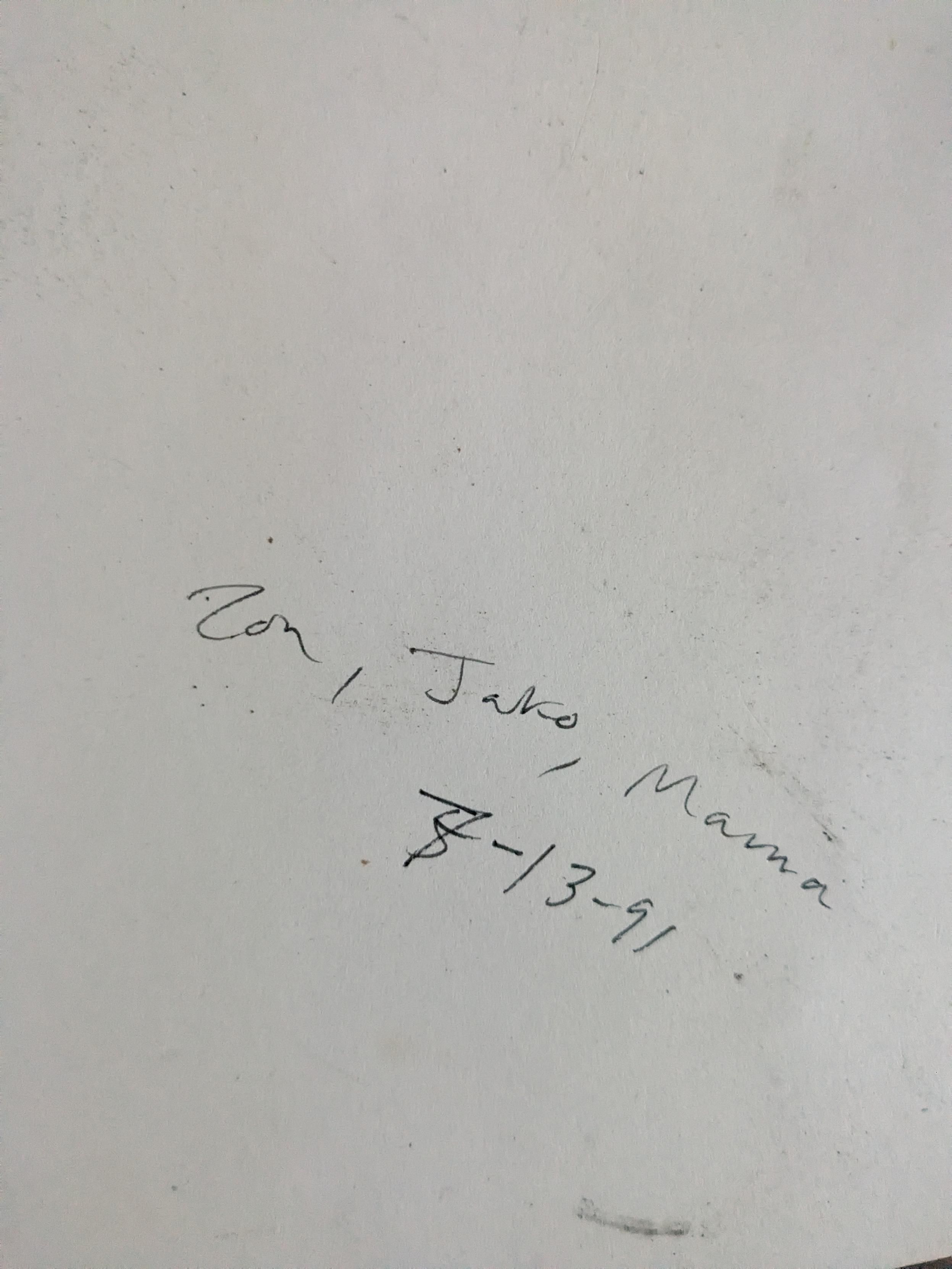 Zon, Jako, Mamma
7/13/1991